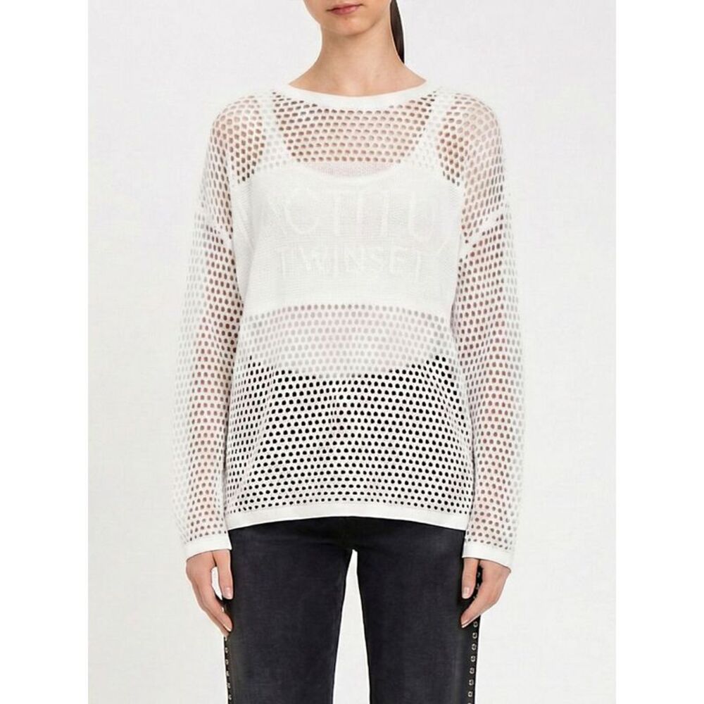Actitude Twinset Top Woman White